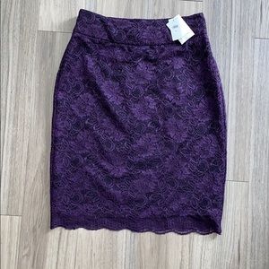 Banana Republic Lace Pencil Skirt